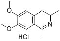 6,7-二甲-1,3-二甲基-3,4-二氢异喹啉盐酸盐,107416-41-1,结构式
