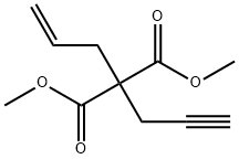 DIMETHYL ALLYL(PROPARGYL)MALONATE,107428-06-8,结构式