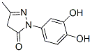 3H-Pyrazol-3-one, 2-(3,4-dihydroxyphenyl)-2,4-dihydro-5-methyl- (9CI)|