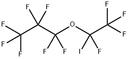 HEPTAFLUORO-1-(1,2,2,2-TETRAFLUORO-1-IODOETHOXY)PROPANE Structure