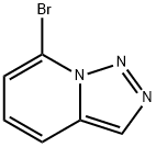 7-broMo-[1,2,3]triazolo[1,5-a]pyridine 化学構造式