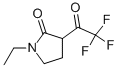 2-Pyrrolidinone, 1-ethyl-3-(trifluoroacetyl)- (9CI)|