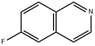6-フルオロイソキノリン 化学構造式