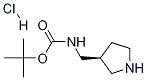 S-3-(BOC-AMINOMETHYL)-PYRROLIDINE-HCl Structure