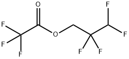 2,2,3,3-TETRAFLUOROPROPYL TRIFLUOROACETATE Structure