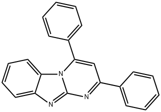 Pyrimido[1,2-a]benzimidazole, 2,4-diphenyl- 结构式