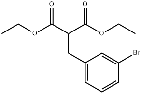 diethyl 2-(3-broMobenzyl)Malonate,107558-73-6,结构式