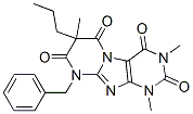 107569-05-1 Pyrimido[2,1-f]purine-2,4,6,8(1H,3H,7H,9H)-tetrone,  1,3,7-trimethyl-9-(phenylmethyl)-7-propyl-