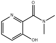 3-hydroxy-N,N-dimethylpyridine-2-carboxamide  Struktur