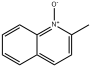 2-メチルキノリン1-オキシド 化学構造式