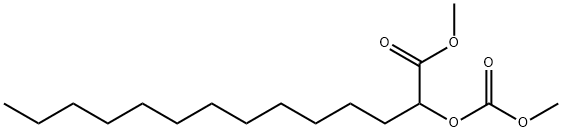 Methyl α-Acetylmyristate Structure