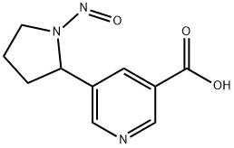 N’-Nitrosonornicotine-5-carboxylic Acid Struktur