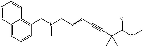 Carboxyterbinafine Methyl Ester Struktur