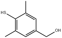 3,5-Dimethyl-4-mercapto-benzyl-alcohol Struktur