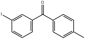 3-ヨード-4'-メチルベンゾフェノン 化学構造式