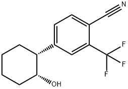 4-((1R,2R)-2-Hydroxycyclohexyl)-2(trifluoromethyl)benzonitrile price.
