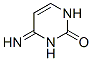 2(1H)-Pyrimidinone, 3,4-dihydro-4-imino-, (E)- (9CI) Struktur