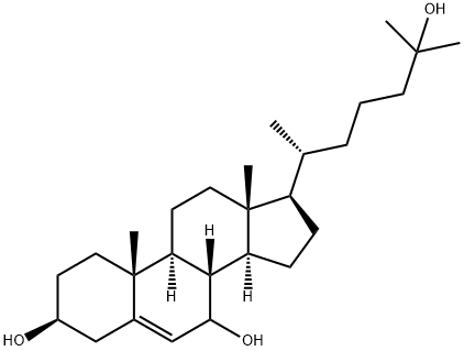 7,25-dihydroxycholesterol Structure