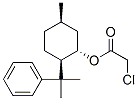 Acetic acid, chloro-, 5-methyl-2-(1-methyl-1-phenylethyl)cyclohexyl ester, 1S-(1.alpha.,2.beta.,5.beta.)- Struktur