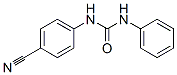 1-(4-氰基苯基)-3-苯基脲 结构式