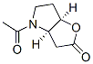 2H-Furo[3,2-b]pyrrol-2-one, 4-acetylhexahydro-, (3aR-cis)- (9CI) 结构式