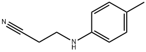 3-P-TOLYLAMINO-PROPIONITRILE Structure