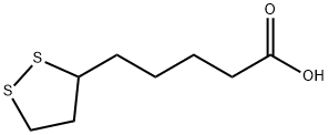 a-硫辛酸,1077-28-7,结构式