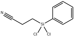 PROPANENITRILE,3-(DICHLOROPHENYLSILYL)-,1077-57-2,结构式