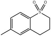 3,4-dihydro-6-methyl-2H-1-benzothiopyran 1,1-dioxide,1077-61-8,结构式