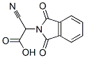 2H-Isoindole-2-acetic  acid,  -alpha--cyano-1,3-dihydro-1,3-dioxo- 化学構造式