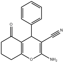 2-amino-5-oxo-4-phenyl-5,6,7,8-tetrahydro-4H-chromene-3-carbonitrile,107752-89-6,结构式
