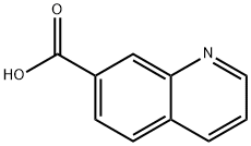 7-喹啉甲酸, 1078-30-4, 结构式