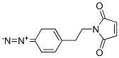 N-(beta-(4-diazophenyl)ethyl)maleimide 化学構造式