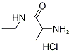 2-AMINO-N-ETHYLPROPANAMIDE HYDROCHLORIDE Struktur