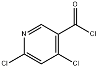 4,6-dichloronicotinoyl chloride Structure