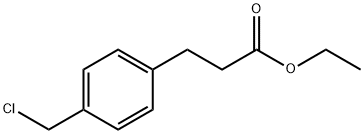 3-(4-CHLOROMETHYL-PHENYL)-PROPIONIC ACID ETHYL ESTER|