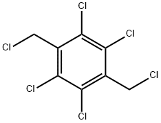 Α,Α',2,3,5,6-六氯对二甲苯,1079-17-0,结构式