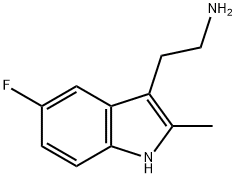 2-(5-FLUORO-2-METHYLINDOL-3-YL)ETHYLAMINE HYDROCHLORIDE 结构式