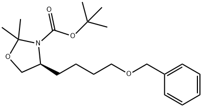 (R)-tert-butyl 4-(4-(benzyloxy)butyl)-2,2-diMethyloxazolidine-3-carboxylate|(R)-叔丁基4-(4-(苄氧基)丁基)-2,2-二甲基恶唑烷-3-羧酸酯