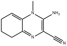 2-Quinoxalinecarbonitrile,3-amino-4,6,7,8-tetrahydro-4-methyl-(9CI) 结构式
