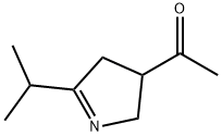 Ethanone, 1-[3,4-dihydro-5-(1-methylethyl)-2H-pyrrol-3-yl]- (9CI) 结构式