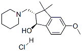 (1S,2S)-5-methoxy-3,3-dimethyl-2-(1-piperidylmethyl)-1,2-dihydroinden- 1-ol hydrochloride|