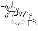 Methyl 3,4-Di-O-acetyl--L-idopyranosiduronate, 1,2-(Methylorthoacetate) Structure