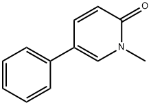 1-Methyl-5-phenyl-1,2-dihydro-2-oxopyridine,107971-01-7,结构式
