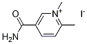 5-CarbaMoyl-1-Methyl-2-picoliniuM Iodide 结构式