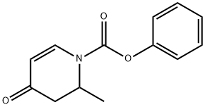 PHENYL 3,4-DIHYDRO-2-METHYL-4-OXOPYRIDINE-1(2H)-CARBOXYLATE 结构式