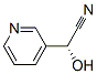 3-Pyridineacetonitrile,alpha-hydroxy-,(alphaR)-(9CI) 结构式