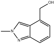 (2-Methyl-2H-indazol-4-yl)methanol Structure
