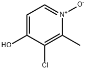 4-Pyridinol,  3-chloro-2-methyl-,  1-oxide Structure