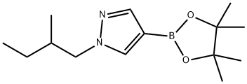 1-(2-Methylbutyl)-4-(4,4,5,5-tetraMethyl-1,3,2-dioxaborolan-2-yl)-1H-pyrazole|1-(2-甲基丁基)-4-(4,4,5,5-四甲基-1,3,2-二噁硼烷-2-基)-1H-吡唑